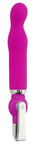 Розовый вибратор ALICE 20-Function G-Spot Vibe - 18 см.