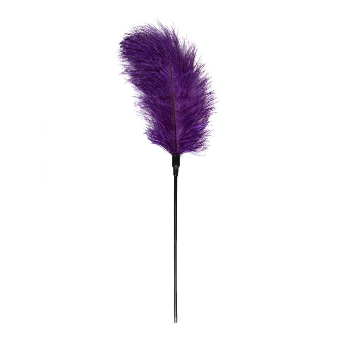 Тиклер с фиолетовыми перышками Feather Tickler - 54 см.-