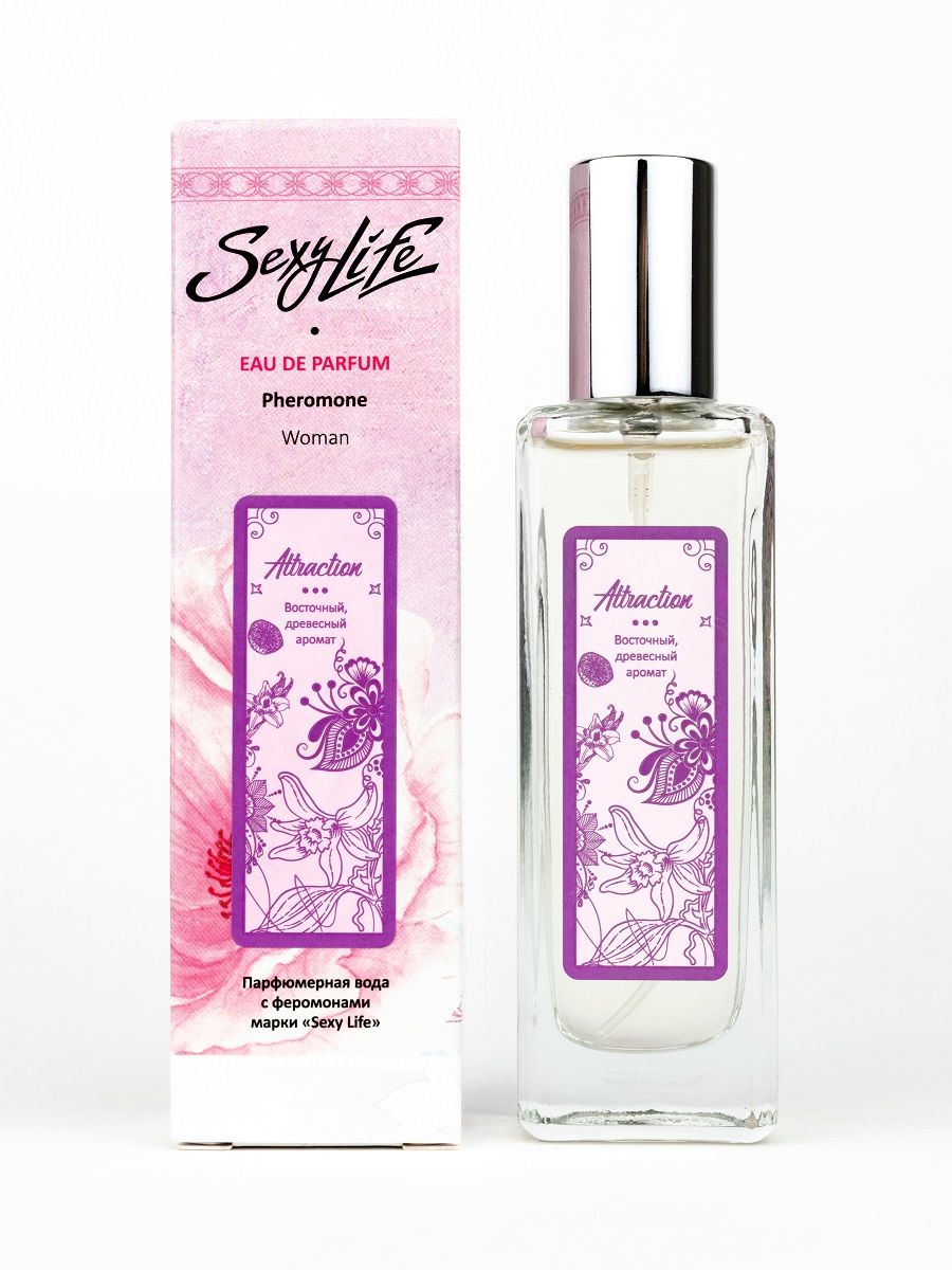 Женская парфюмерная вода с феромонами Sexy Life Attraction - 30 мл.-