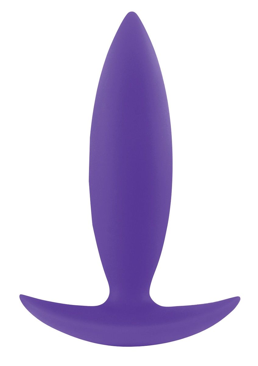 Фиолетовая анальная пробка для ношения INYA Spades Small - 10