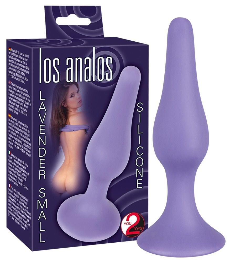 Малый фиолетовый анальный стимулятор Los Analos - 10