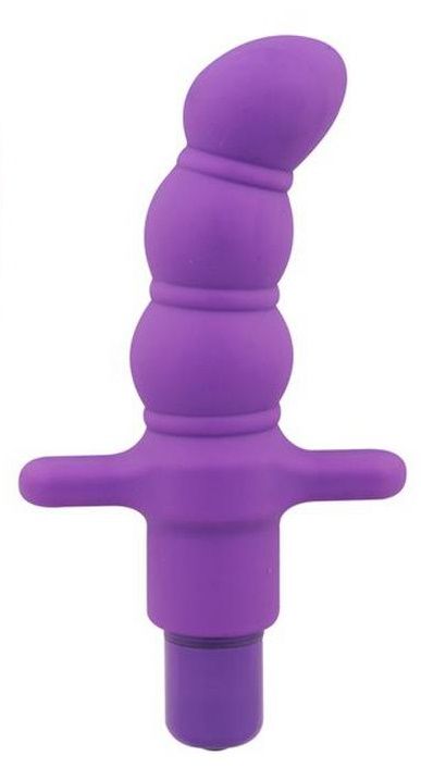 Фиолетовый мини-вибратор Frisky Flex Vibe - 11