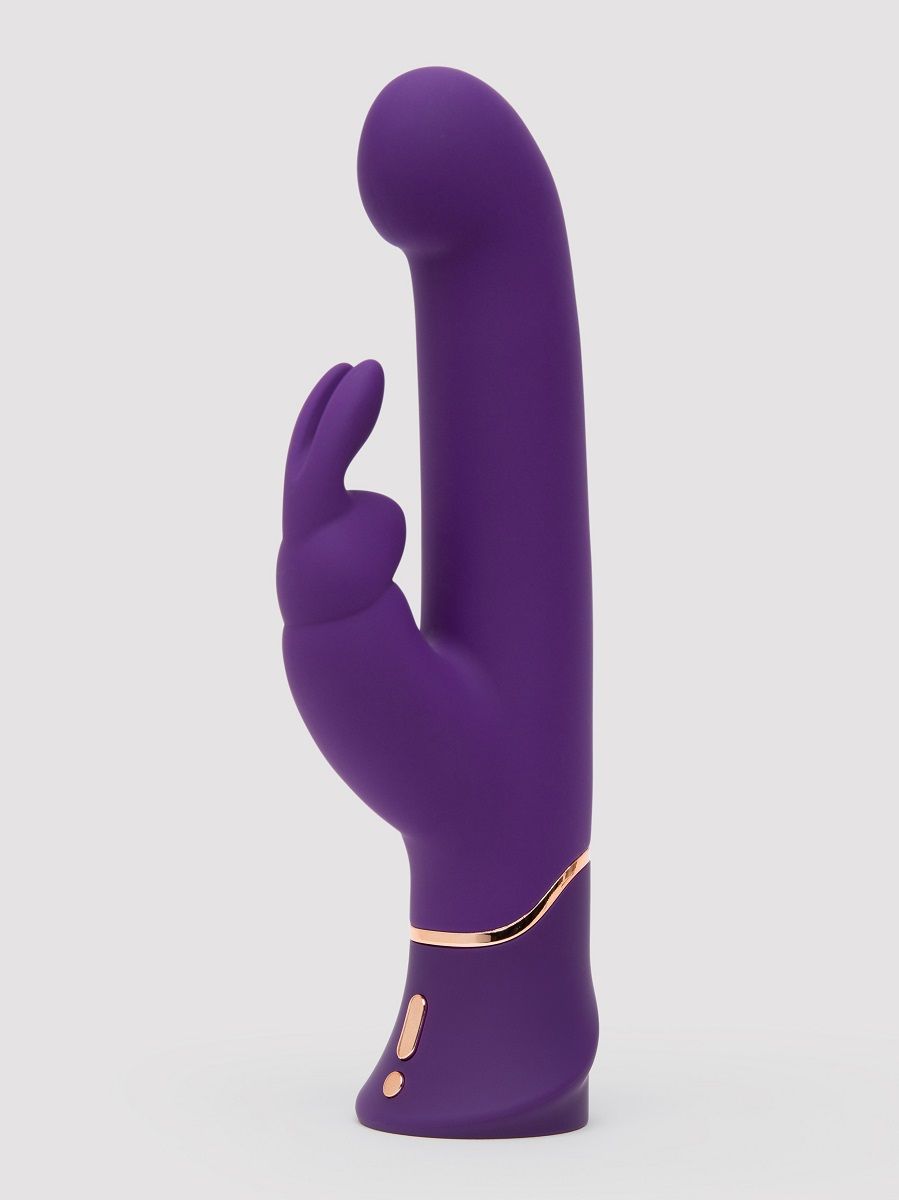 Фиолетовый вибратор Greedy Girl Power Motion Thrusting Rabbit Vibrator - 21
