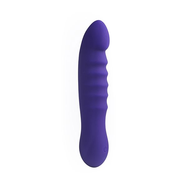 Фиолетовый вибратор LITTLE SECRET - 16