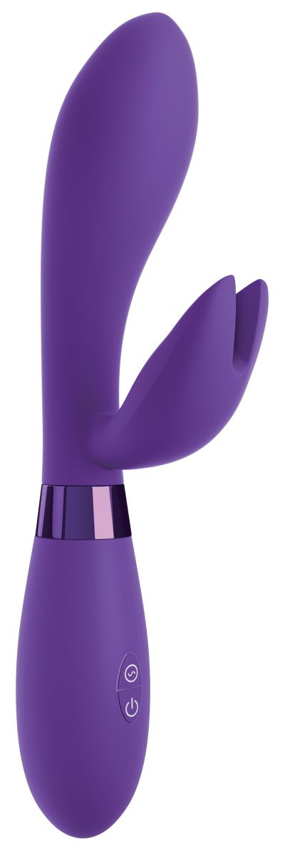 Фиолетовый вибратор-кролик #bestever Silicone Vibrator - 21