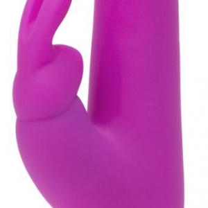 Лиловый вибратор Curve Thrusting Rechargeable Rabbit Vibrator - 24
