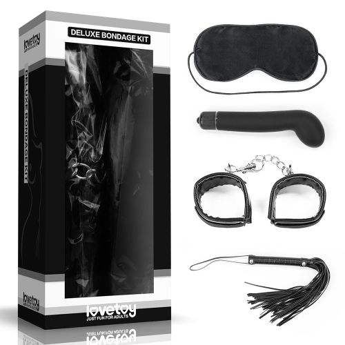 БДСМ-набор Deluxe Bondage Kit: маска