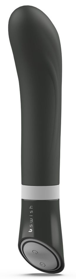 Черный G-стимулятор с вибрацией Bgood Deluxe Curve - 19