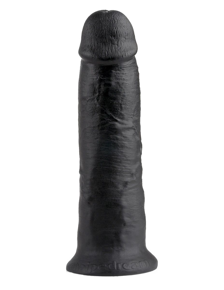 Чёрный фаллос-гигант 10  Cock - 25