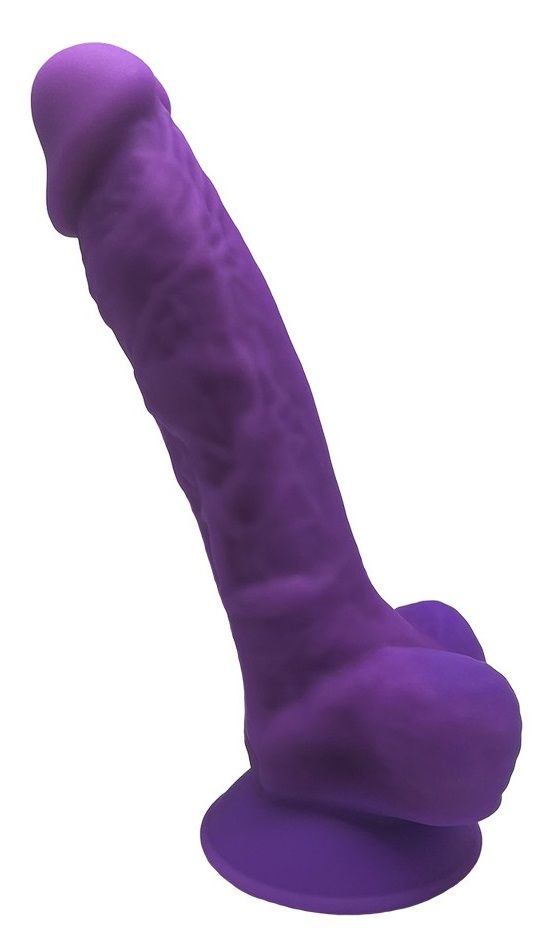 Фиолетовый фаллоимитатор Model 1 - 17