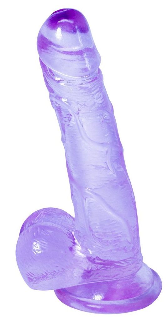 Фиолетовый фаллоимитатор Oxygen - 17
