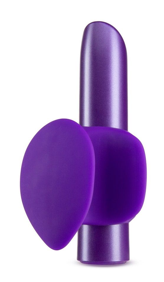 Фиолетовый вибромассажер B6 - 10