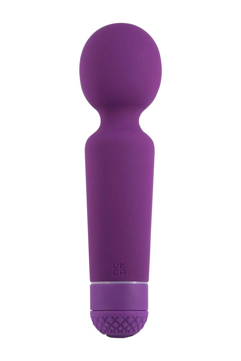 Фиолетовый wand-вибратор - 15