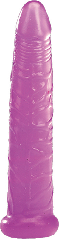 Фиолетовый желейный фаллоимитатор JELLY BENDERS THE EASY FIGHTER - 16