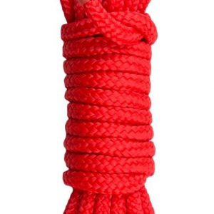 Красная веревка для связывания Nylon Rope - 5 м.