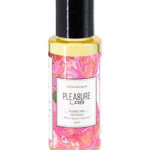 Массажное масло Pleasure Lab Delicate с ароматом пиона и пачули - 50 мл.