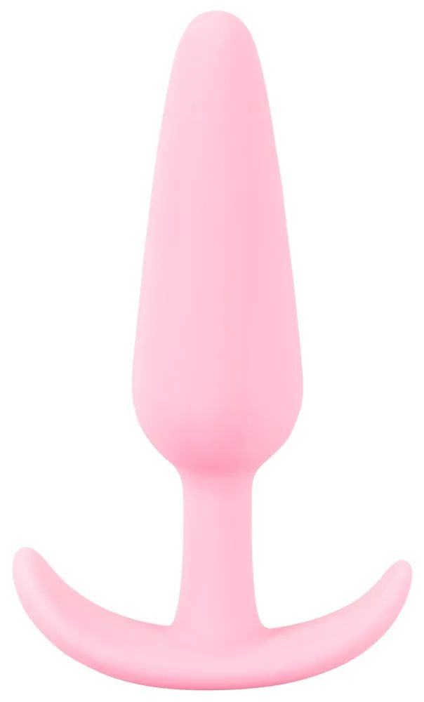 Розовая анальная втулка Mini Butt Plug - 8
