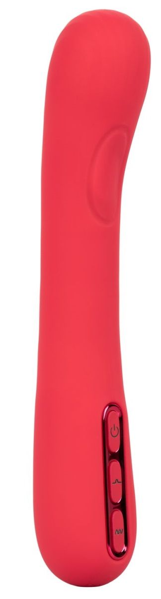 Розовый вибромассажер-пульсатор Throb Thumper - 21
