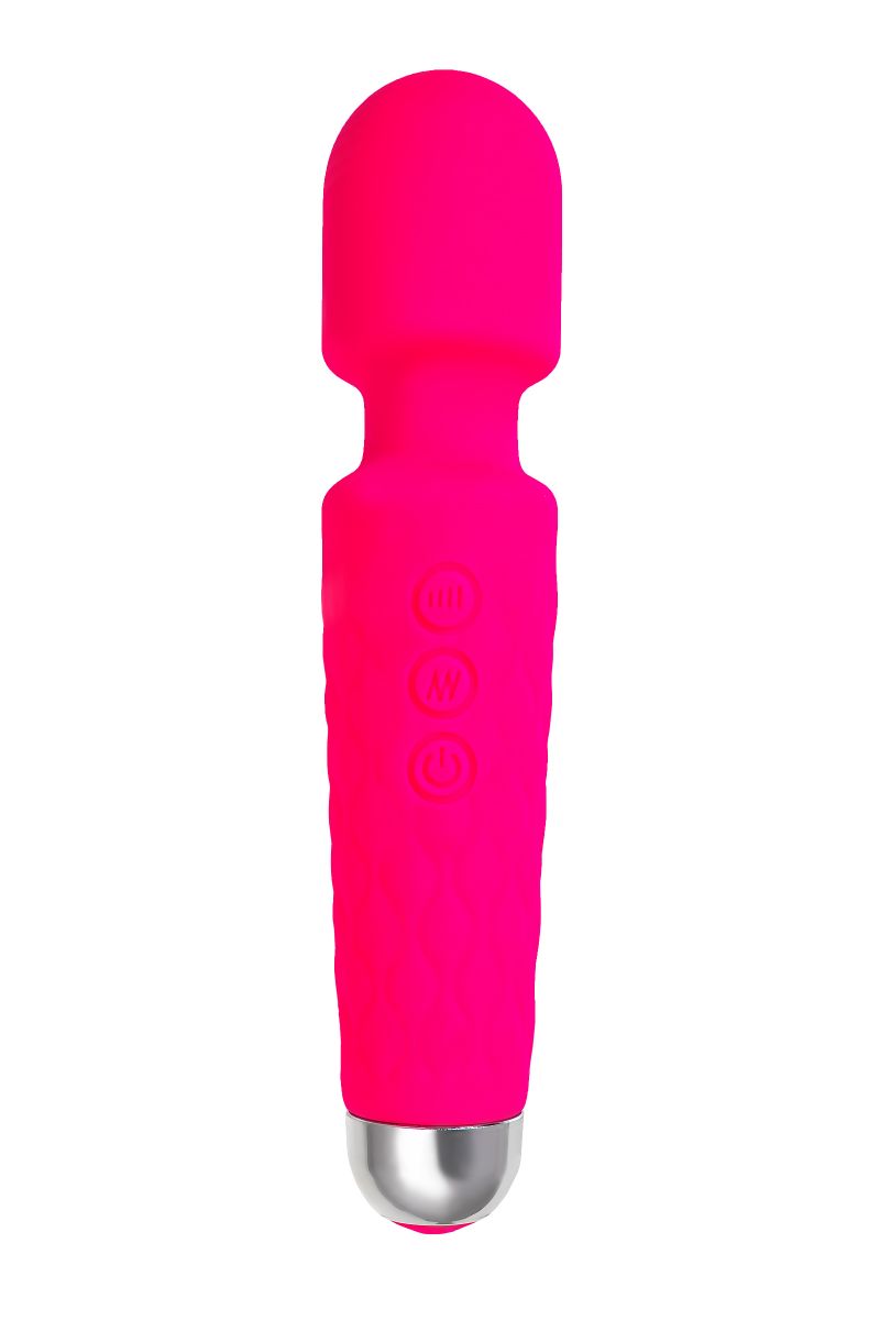 Розовый жезловый вибратор Peony - 20