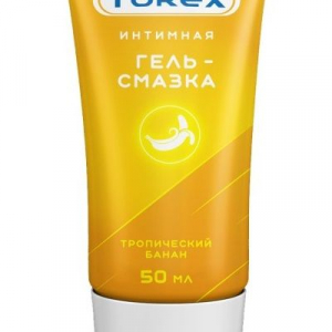 Смазка на водной основе TOREX  Тропический банан  - 50 мл.