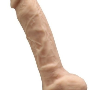 Телесный фаллоимитатор-реалистик на присоске MODEL 1 - 17