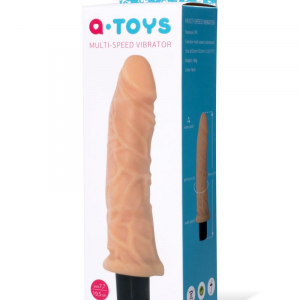 Вибратор-реалистик с рельефным стволом - 19