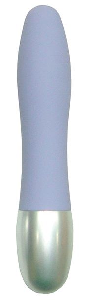 169179 Сиреневый миниатюрный вибратор DISCRETION - 8 см.