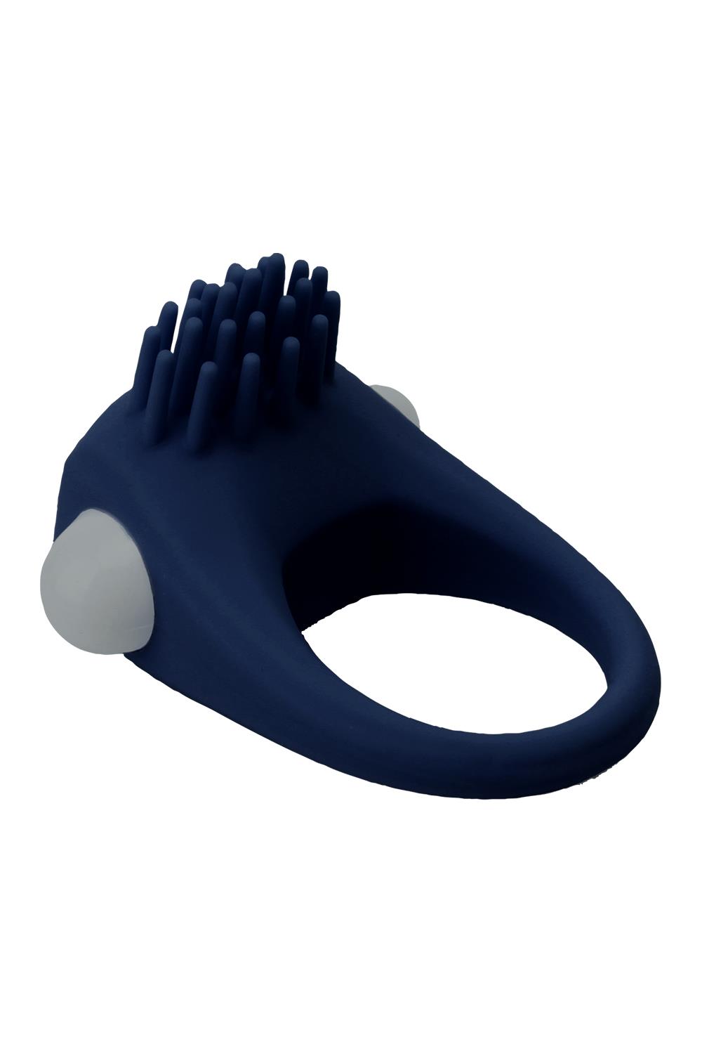 186317 Синее эрекционное виброкольцо Stimu Ring