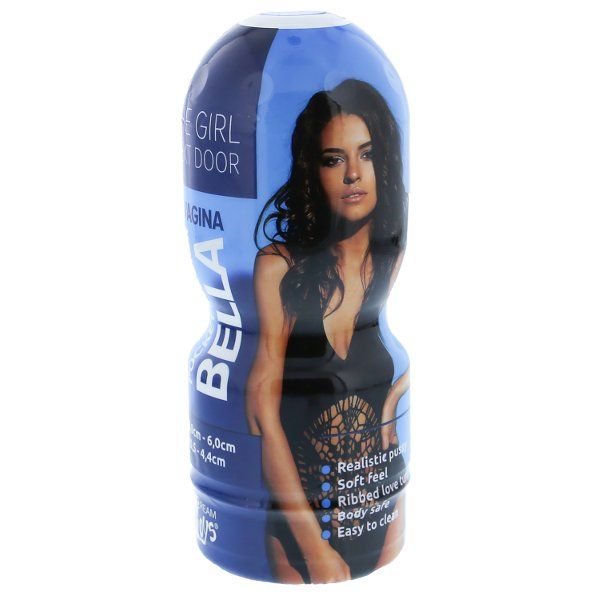 225387 Телесный мастурбатор-вагина в тубе Bella
