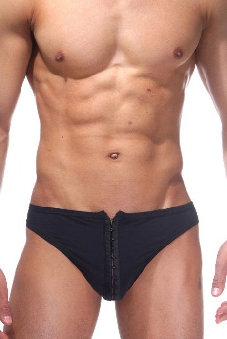 245105 Мужские трусы-бразилиана на крючках