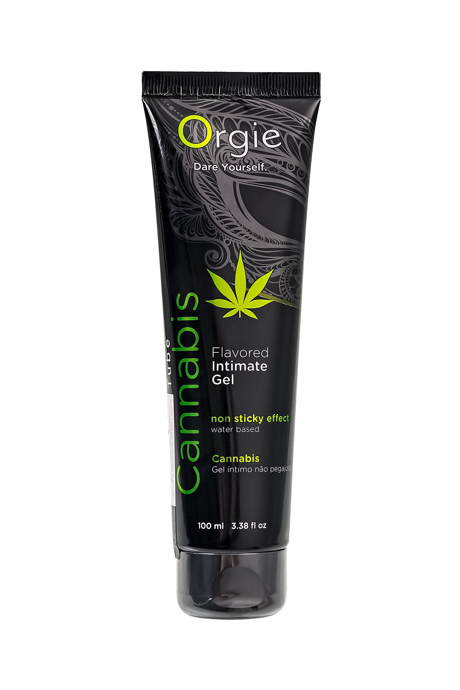 348462 Интимный гель на водной основе Orgie Lube Tube Cannabis - 100 мл.