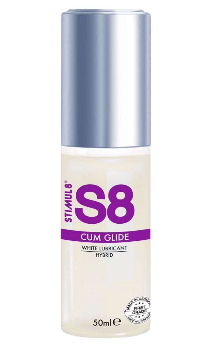349149 Гибридный лубрикант S8 Hybrid Cum Glide с консистенцией спермы - 50 мл.