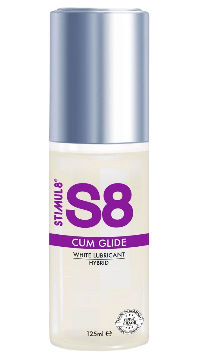 349150 Гибридный лубрикант S8 Hybrid Cum Glide с консистенцией спермы - 125 мл.