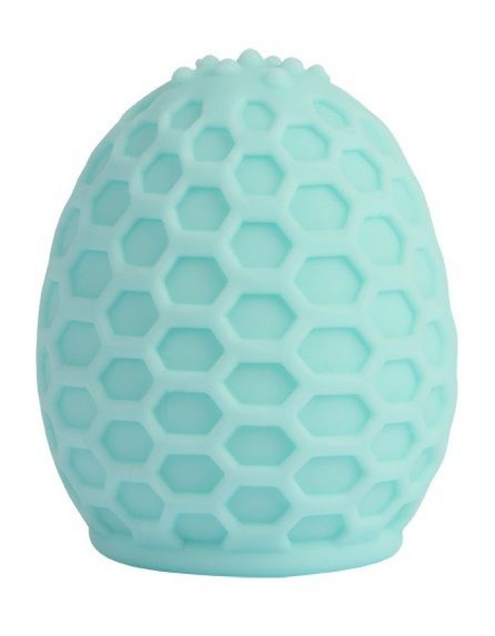 349211 Аквамариновый мастурбатор-яйцо Male Tickler Masturbator