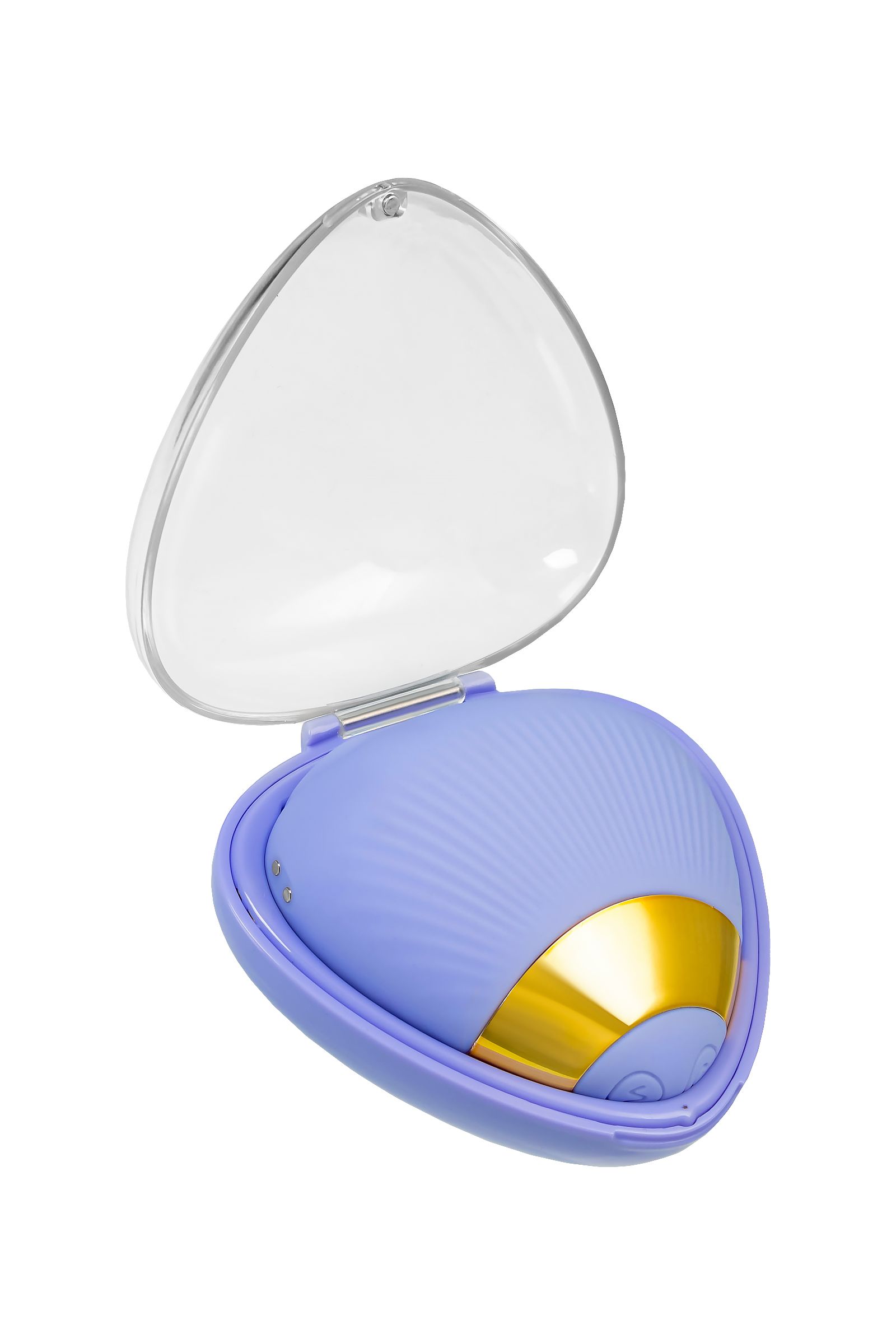 357050 Сиреневый вибратор Crasatell с вакуум-волновой стимуляцией