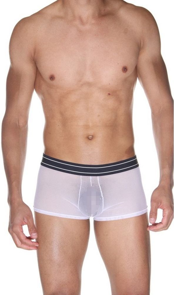 360574 Мужские полупрозрачные трусы-боксеры
