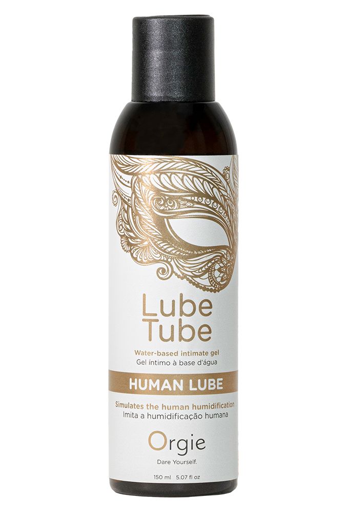 367255 Интимный гель на водной основе Lube Tube Human Lube - 150 мл.
