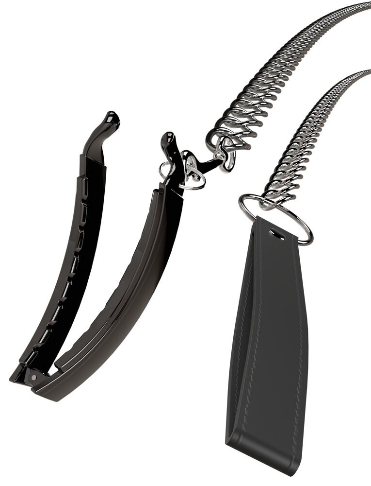 368478 Зажим для половых губ с поводком Pussy Clamp With A Leash