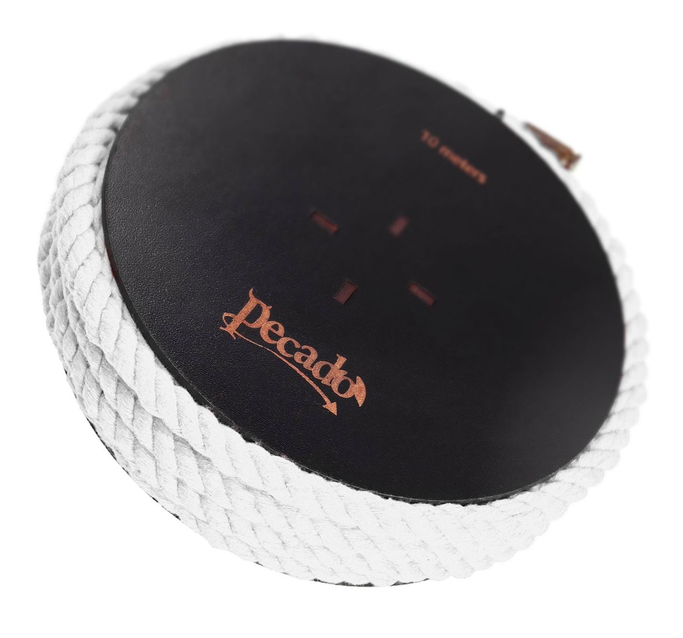 369932 Белая веревка для шибари на катушке - 10 м.