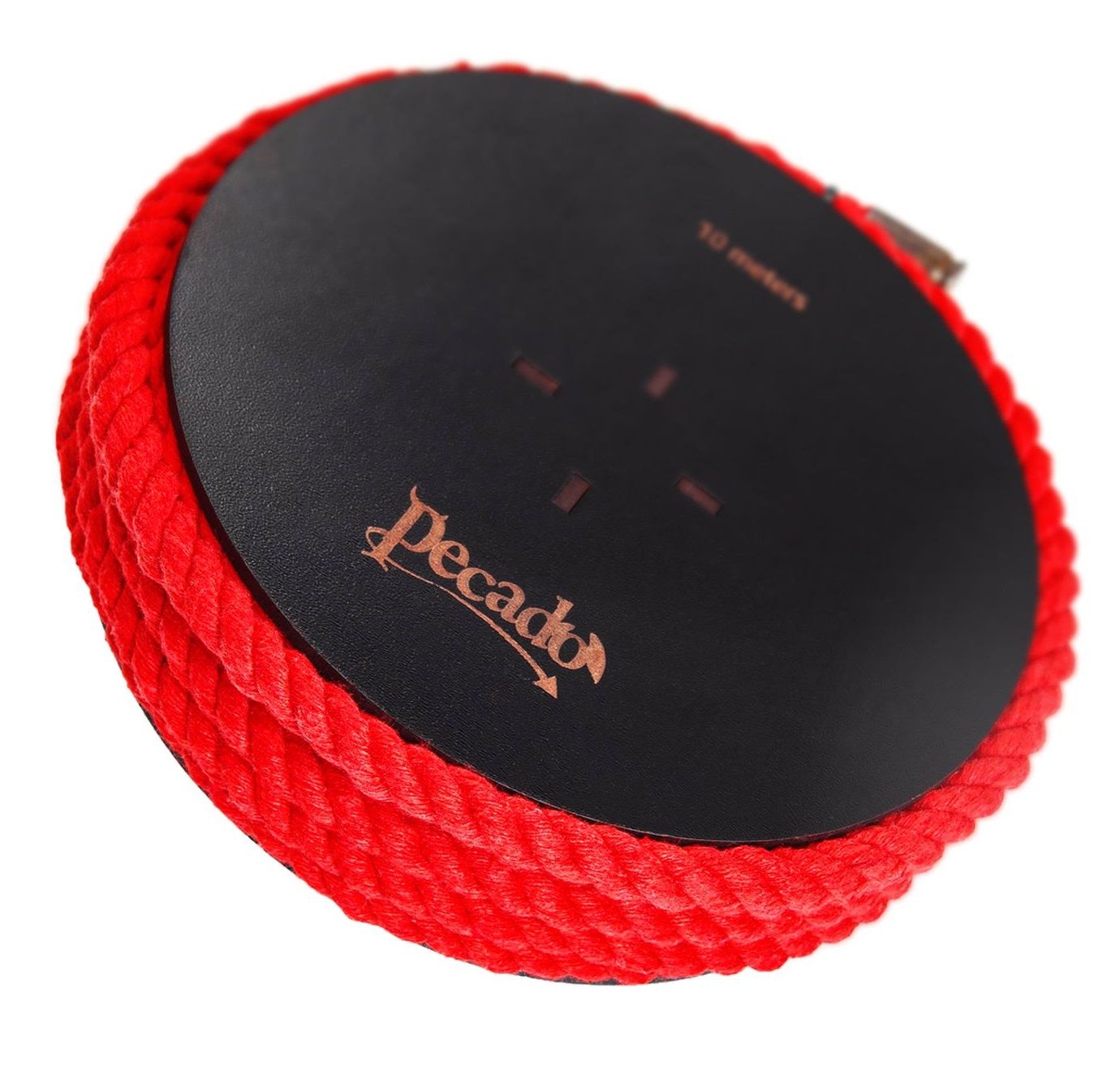 369935 Красная веревка для шибари на катушке - 10 м.