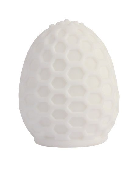 372705 Белый мастурбатор-яйцо Male Tickler Masturbator