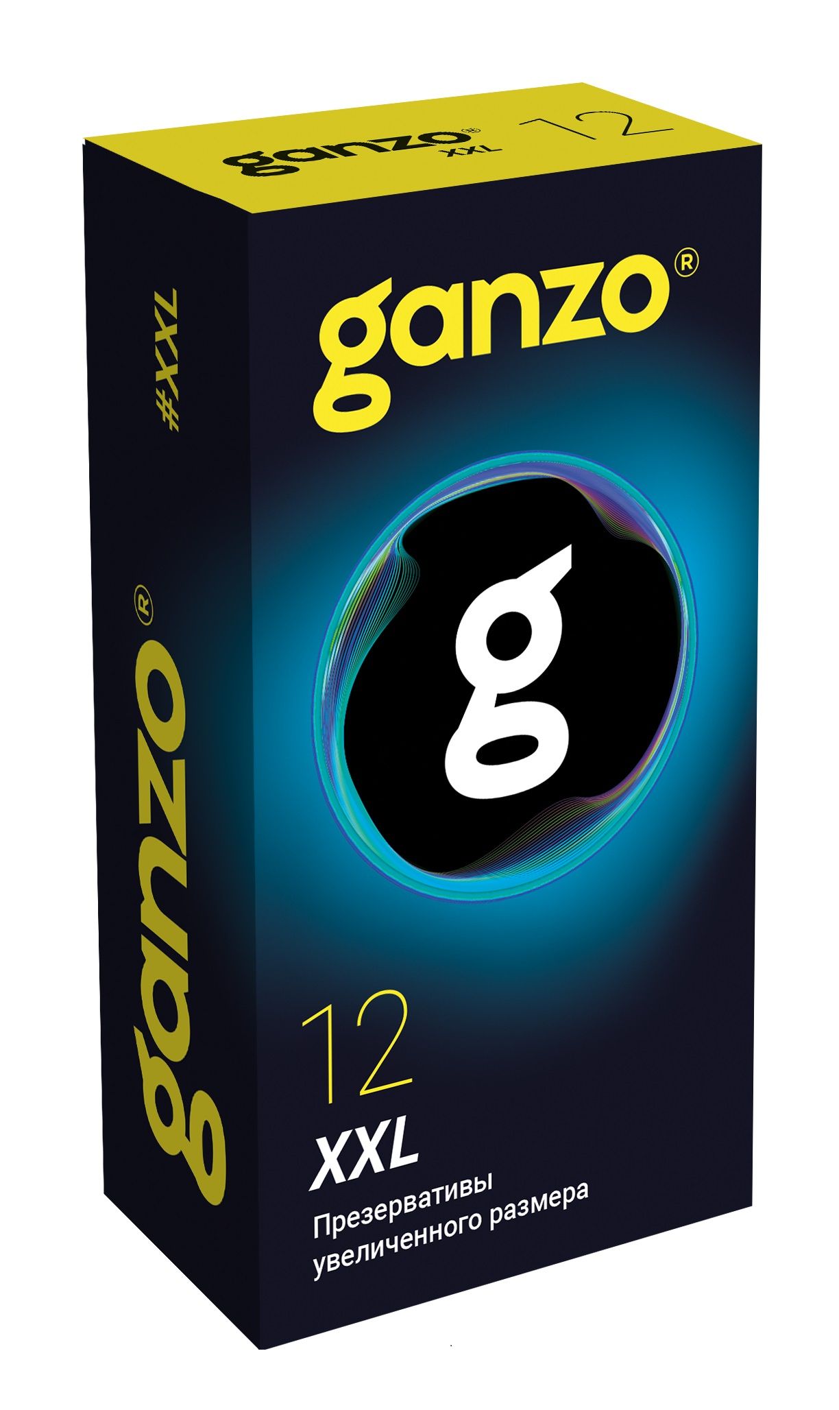 375440 Презервативы увеличенного размера Ganzo XXL - 12 шт.