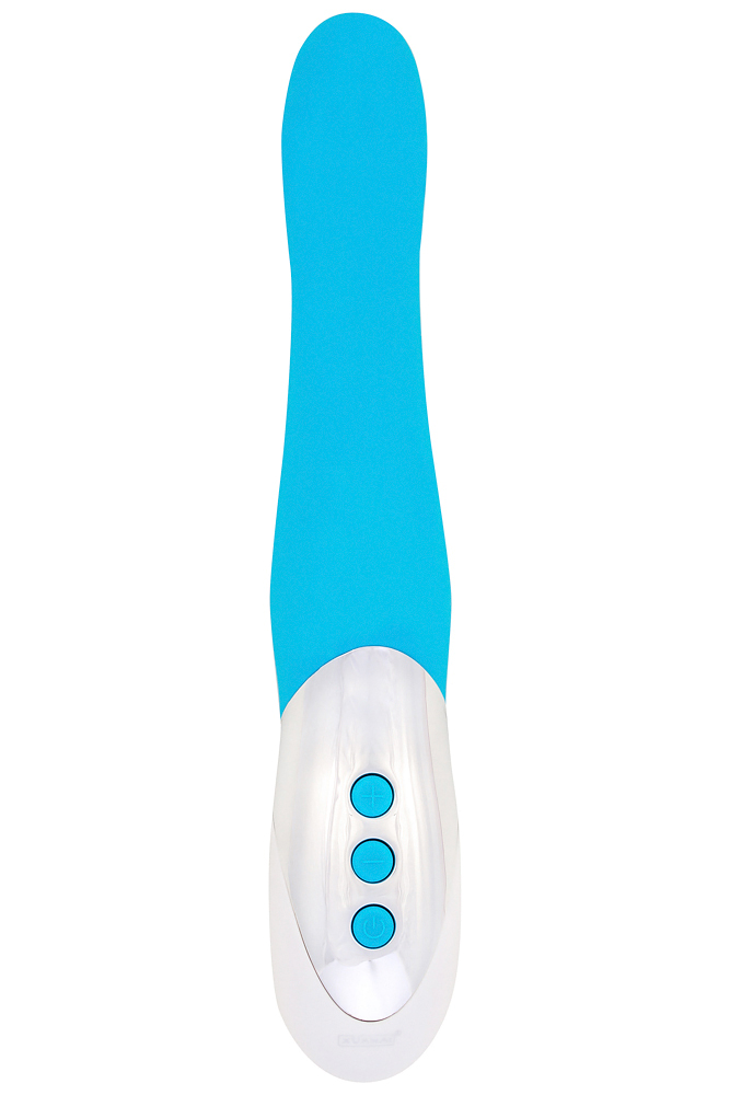 38319 Голубой пульсирующий массажер - 26 см.