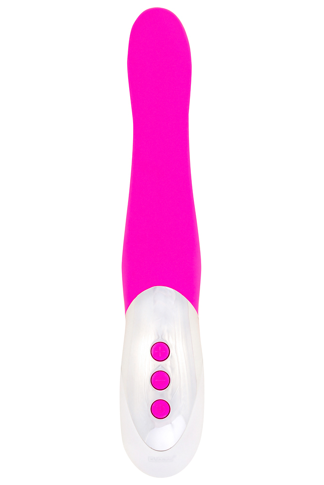 38321 Лиловый пульсирующий массажер - 26 см.