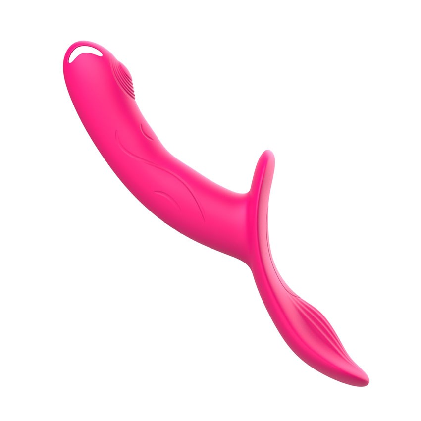 403221 Розовый поясной вибратор с пультом ДУ