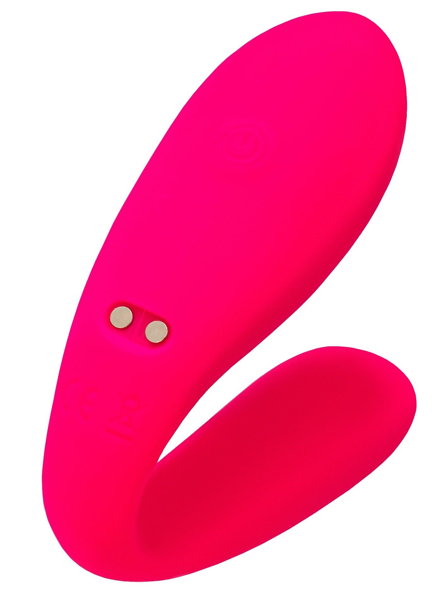 451155 Розовый вибратор для пар Prawno с пультом ДУ