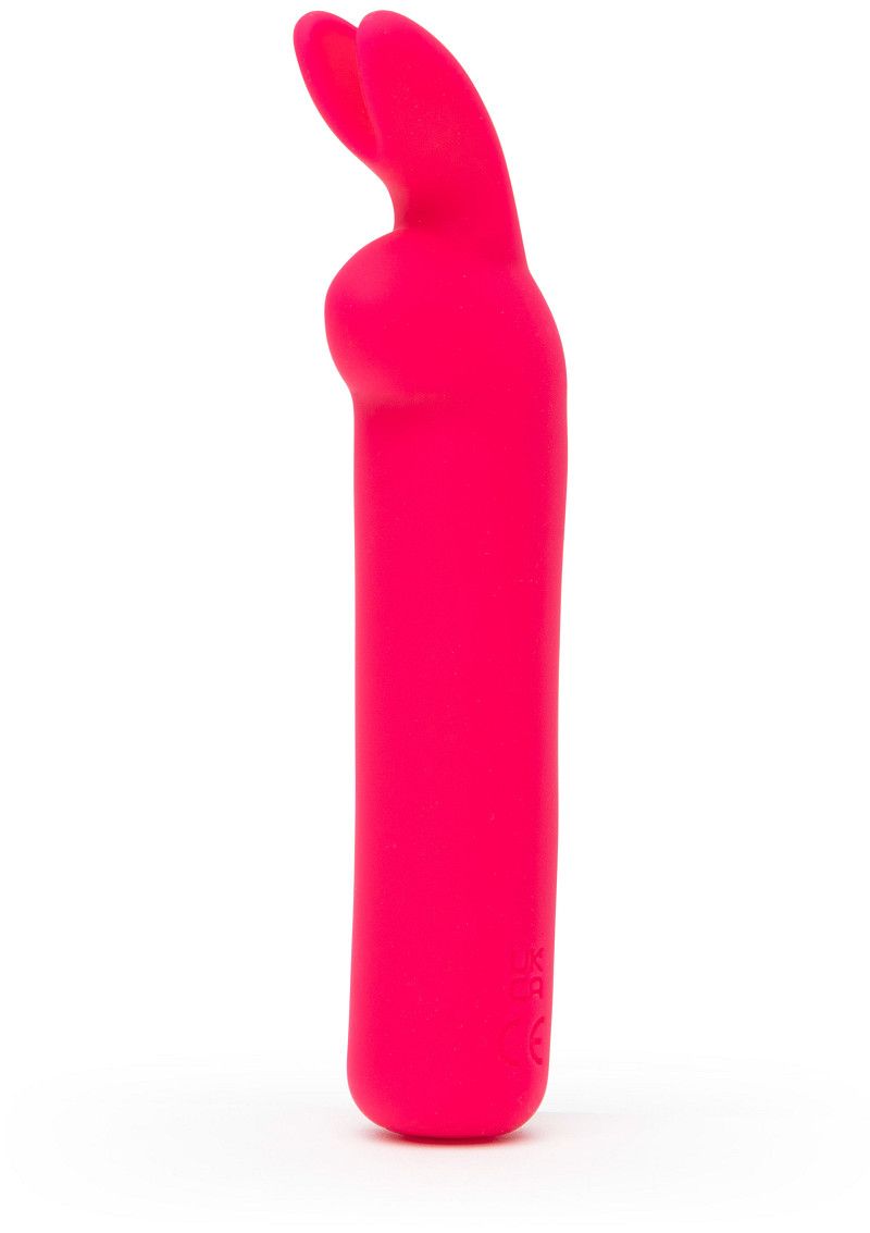 477256 Розовая вибропуля с ушками Rechargeable Rabbit Ears Bullet Vibrator