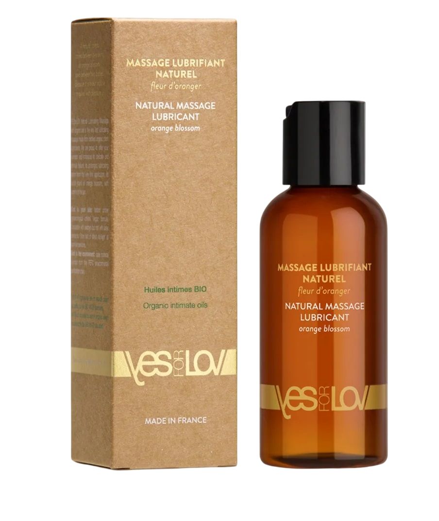 489295 Натуральная массажная смазка Natural Massage Lubricant Orange Blossom - 100 мл.