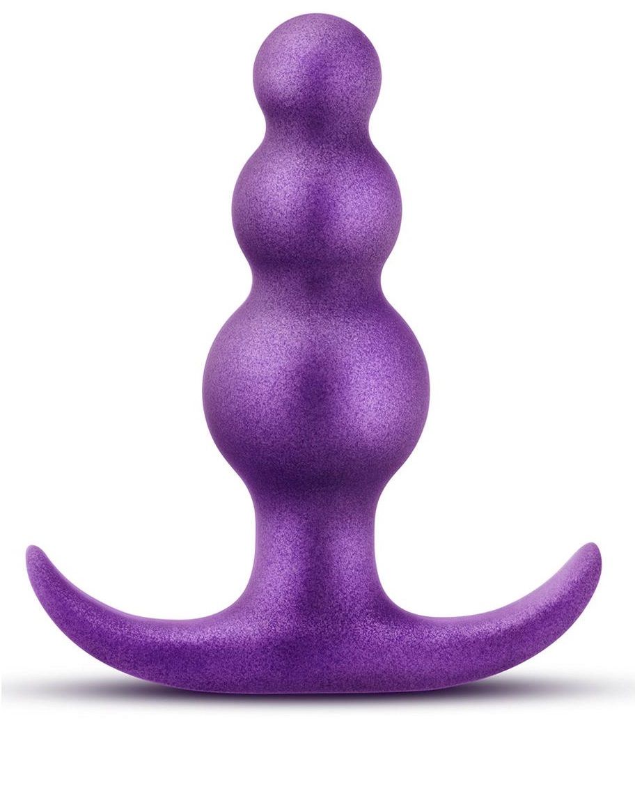 490018 Фиолетовая анальная пробка The Supernova Plug - 7,6 см.