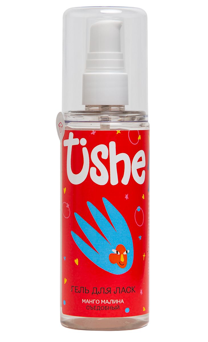 495944 Съедобный лубрикант на водной основе Tishe с ароматом манго и малины - 125 мл.